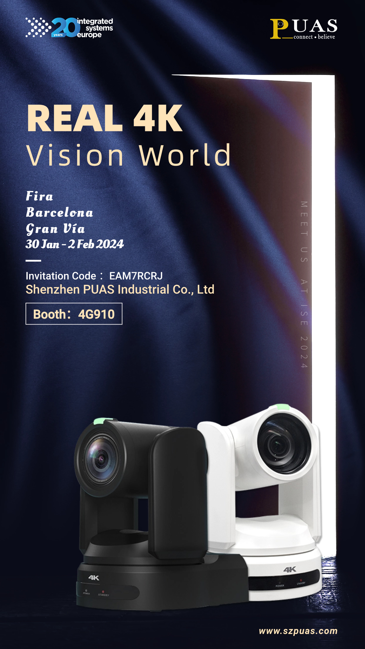 ISE 2024丨新年首展，PA视讯与您相约巴塞罗那